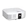 Epson Home Cinema 2350 4K PROUHD Smart Gaming Projector with Android TV 3Chip 3LCD HDR10 HLG 2800 Lumens Low Latency 10 W Speaker Bluetooth Streaming Capability