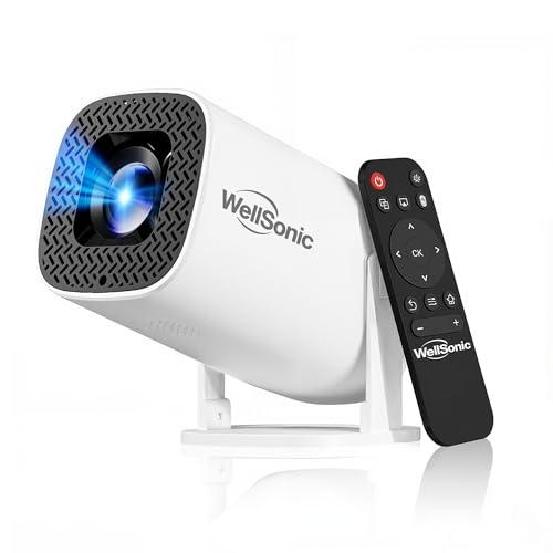 ويلسونيك Wellsonic Mini Projector With 130 inch