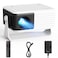 YOTON 360 Rotating Auto KeystoneYoton Y3 Mini Projector 2026 Upgraded Portable Projector for Bedroom 50 Zoom Small Movie Projector for phone Compatible with iPhoneAndroidTV StickHDMIUSBTF Card
