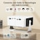 YOTON 360 Rotating Auto KeystoneYoton Y3 Mini Projector 2026 Upgraded Portable Projector for Bedroom 50 Zoom Small Movie Projector for phone Compatible with iPhoneAndroidTV StickHDMIUSBTF Card