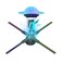 WANTHER 3D Hologram FanHD LED Hologram Fan WIFI Projector with 700 Library VideoAnimated Holographic Projector Display for Stores Shops Christmas Tree 205APPWIFIBluetoothRemoteHD LED