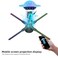 WANTHER 3D Hologram FanHD LED Hologram Fan WIFI Projector with 700 Library VideoAnimated Holographic Projector Display for Stores Shops Christmas Tree 205APPWIFIBluetoothRemoteHD LED