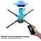 WANTHER 3D Hologram FanHD LED Hologram Fan WIFI Projector with 700 Library VideoAnimated Holographic Projector Display for Stores Shops Christmas Tree 205APPWIFIBluetoothRemoteHD LED