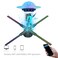 WANTHER 3D Hologram FanHD LED Hologram Fan WIFI Projector with 700 Library VideoAnimated Holographic Projector Display for Stores Shops Christmas Tree 205APPWIFIBluetoothRemoteHD LED