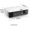 BenQ TK700ST 4K HDR Gaming Projector 16ms Low Latency Short Throw 3000 Lumens HDR10HLG