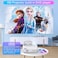 Dxyiitoo Full HD WiFi Bluetooth Projector Built in DVD Player 12000LM 1080P Supported Portable Mini DVD Projector for Outdoor Movies 250 Home Theater Compatible with iOSAndroidTV StickPS4HDMIUSBTF