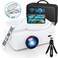 Dxyiitoo Full HD WiFi Bluetooth Projector Built in DVD Player 12000LM 1080P Supported Portable Mini DVD Projector for Outdoor Movies 250 Home Theater Compatible with iOSAndroidTV StickPS4HDMIUSBTF