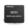 HDSUNWSTD Audio Splitter Adapter HDMI to HDMI and Optical TOSLINK SPDIF 35mm Audio Analog Audio Converter