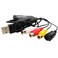 HDSUNWSTD Portable USB 20 AVRCA Composite and SVideo Audio Video Capture Card Adapter VHS DVD