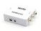 THE CIMPLE CO HDMI to RCA Converter Kit for Connecting Digital to Analog Converts HDMI to RCA Down Converts Only Does Not Work in Reverse White Unit with Black Cables