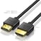 Senetem Slim HDMI Cable 33 ft High Speed 4K60Hz 18Gbps HDMI 20 Cord Thin LowProfile GoldPlated Connectors 2K HDR ARC 3D for Gaming Monitor TV XBox PS543 33 Feet