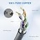 Zinweyton Cable Gen2 50FT15M for Starlink Gen 2 Standard Kit Replacement Extension Star Link V2 Cable Waterproof Grey