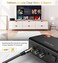 BlueRigger RG6 Digital Coaxial Audio Video Cable 50FT Male F Type Connector Triple Shielded Coax Cable for HDTV CATV DVBT2CS Modem Radio Satellite Receivers