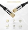 BlueRigger RG6 Digital Coaxial Audio Video Cable 50FT Male F Type Connector Triple Shielded Coax Cable for HDTV CATV DVBT2CS Modem Radio Satellite Receivers
