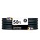 GE RG6 Coaxial Cable 50 ft FType Connectors Quad Shielded Coax Cable 3 GHz Digital inWall Rated Ideal for TV Antenna DVR VCR Satellite Cable Box Home Theater Black 33532