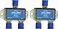 Holland Electronics Pack of 2 Holland Dishpro Satellite Diplexer Dish Approved 2 amp version