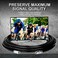 Conext Link RG6 Quad Shield Coaxial Cable F Connector 18 AWG 3GHZ 75 Ohm Sat TV 3FT Black