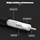 Ullnosoo Short Coaxial Cable 1ft Coax Cable RG6 F Cord 75 Ohm with Coax Female to Female Coupler Adapter UIInosoo for AV Cable TV Antenna and Satellite