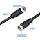 Ullnosoo Short Coaxial Cable 1ft Coax Cable RG6 F Cord 75 Ohm with Coax Female to Female Coupler Adapter UIInosoo for AV Cable TV Antenna and Satellite