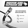 THE CIMPLE CO RG6 Coaxial Cable 20 FT RG6 Coax Cable for TVs Antennas Internet CATV AudioVideo Dual Shielded IndoorOutdoor Coax Wire 20 Feet 6 Meters Black