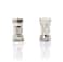 THE CIMPLE CO Coaxial Cable Extension Couplers for Satellite TV and Internet MaletoMale F81 Barrel Connectors for Connecting 2 Coaxial Cables 3 GHz Coax Splices 4 Pack