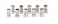 THE CIMPLE CO Coaxial Cable Extension Couplers for Satellite TV and Internet MaletoMale F81 Barrel Connectors for Connecting 2 Coaxial Cables 3 GHz Coax Splices 4 Pack