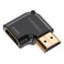 AudioQuest HDMI 90 NUL Flat Adaptor Narrow Up NU Left Bend