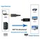 Anbear DisplayPort to HDMI Display Port Adapter to HDMI for Desktops and Laptops Connect to HDMI Displays 1 Pack DP