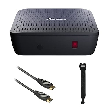 BirdDog Play 4K NDI Player Bundle with Pearstone HDMI Cable and Fastener Straps