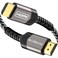 BlueRigger 8K HDMI 21 Cable 6FT 8K 60Hz 48Gbps HDMI Cord HDR10 HDCP23 eARC Cotton Braided 8K HDMI Cable Compatible with PS5 PS4 Xbox Apple TV HDTV Laptop PC