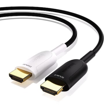 huaham 10K 8K HDMI 21 Cable Fiber Optic 33ft 48Gbps Ultra High Speed HDMI Cable 8K60Hz 4K120Hz Support eARC RTX 3090 HDCP 2223 Dolby Compatible with PS5 Xbox Series X RokuFireSonyLG CX