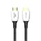 Keymox 8K HDMI Cable 3ft Nylon Braided with LED Indication 48Gbps Ultra HD High Speed Support 4K120Hz 8K60Hz Compatible with PS5 Xbox Series X Apple TVNintendo Switch