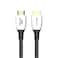 Keymox 8K HDMI Cable 3ft Nylon Braided with LED Indication 48Gbps Ultra HD High Speed Support 4K120Hz 8K60Hz Compatible with PS5 Xbox Series X Apple TVNintendo Switch
