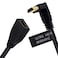 Poyiccot 8K HDMI Extension Cable 2ft 48Gbps 90 Degree Down Angle Male to Female HDMI 21 Cable Support High Speed 3D Ultra HDR 8K60Hz 4K120Hz for PC Laptop Xbox PS5
