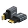 Twozoh 8K Mini HDMI Adapter 2Pack 21 Mini HDMI Male to Standard HDMI Female Adapter Convertor Support 8K60Hz 4K144Hz 2K240Hz