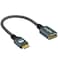 Twozoh Mini HDMI to HDMI Adapter Mini HDMI Male to HDMI Female Cable Adapter Support 1080P Full HD 4K 3D for DSLR Camera Camcorder Graphics Card Laptop Tablet HDTV Projector06FT