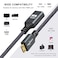 Twozoh Mini HDMI to HDMI Adapter Mini HDMI Male to HDMI Female Cable Adapter Support 1080P Full HD 4K 3D for DSLR Camera Camcorder Graphics Card Laptop Tablet HDTV Projector06FT