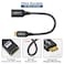 Twozoh Mini HDMI to HDMI Adapter Mini HDMI Male to HDMI Female Cable Adapter Support 1080P Full HD 4K 3D for DSLR Camera Camcorder Graphics Card Laptop Tablet HDTV Projector06FT