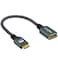 Twozoh Mini HDMI to HDMI Adapter Mini HDMI Male to HDMI Female Cable Adapter Support 1080P Full HD 4K 3D for DSLR Camera Camcorder Graphics Card Laptop Tablet HDTV Projector06FT