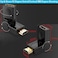 Warmstor 2Pack Right Angle HDMI 20 Male to Female Connector HDMI Swivel Adapter 90 180 270 360 Degree Angle Adjustable Rotatable GoldPlated Support 3D 4K