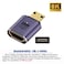 xiwai 8K Mini HDMI Male to HDMI 21 Female UHD Extension Gold Converter Adapter Support 8K 60hz HDTV