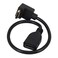 Yeworth 2 Pack 095FT High Speed Gold Plated HDMI Extension Adapter Cable 90 Degree Down Angle A Male to A Female Extension Wire Cord HDMI Extender Cable