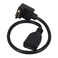 Yeworth 2 Pack 095FT High Speed Gold Plated HDMI Extension Adapter Cable 90 Degree Down Angle A Male to A Female Extension Wire Cord HDMI Extender Cable