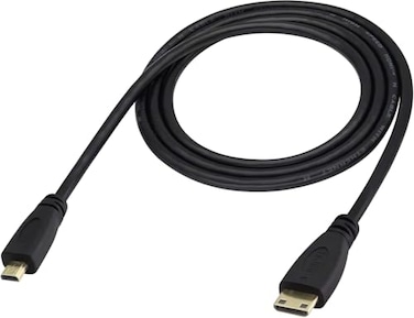 zdyCGTime Micro hdmi Socket Male to Mini hdmi Male Converterhigh Speed Micro hdmi Cable 4kCompatible with Digital Cameras TabletMonitorsand Other Devices1m CD