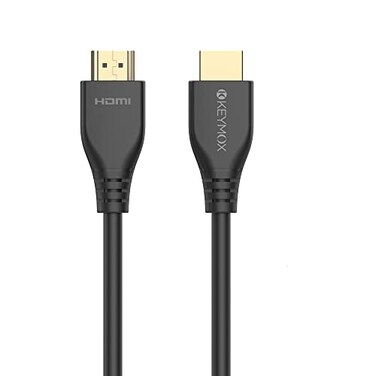 Keymox 8K HDMI Cable 3ft HDMI 21 Cable 48Gbps Ultra HD High Speed Support 4K120Hz 8K60Hz Dynamic HDReARCEthernet Compatible with Apple TVNintendo SwitchRokuXbox Series XSPS5Bluray