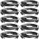 Spofit SPOFIT HDMI Cable 10 Pack 3ft 18Gbps High Speed HDMI Braided Cord1080p60HzDolby TrueHDDTSHD Compatible with Laptop Monitor PS3TV More