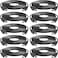 Spofit SPOFIT HDMI Cable 10 Pack 3ft 18Gbps High Speed HDMI Braided Cord1080p60HzDolby TrueHDDTSHD Compatible with Laptop Monitor PS3TV More