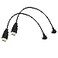 Seadream Angled Micro HDMI to Standard HDMI Cable 2Pack 1Foot 90 Degree Up Angle Micro HDMI Male to HDMI Male Cable Connector 2Pack Up Angled