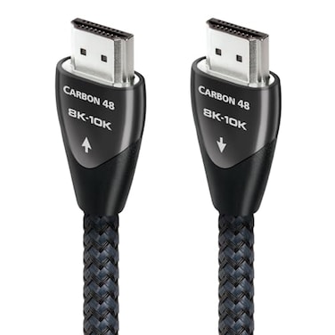 AudioQuest Carbon 48 21 HDMI Cable 8K10K Ultra HD Gaming HighSpeed 48Gbps HDR eARC 15m