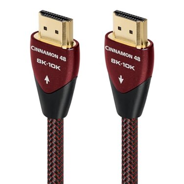 AudioQuest Cinnamon 48 21 HDMI Cable 8K10K Ultra HD Gaming HighSpeed 48Gbps HDR eARC 225m